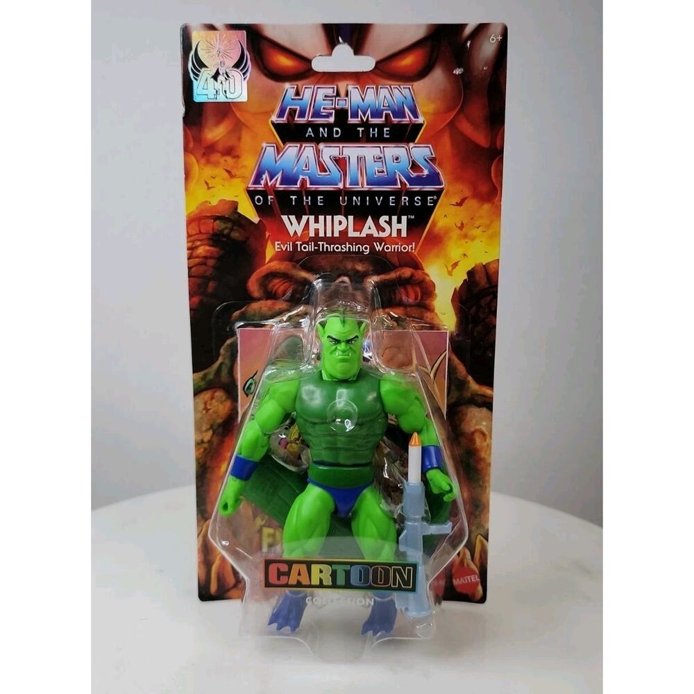 Mattel MOTU - Masters of the Universe Origins Cartoon Collection Whiplash Carded